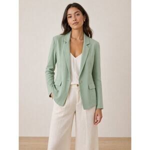 Thakoon Collective Women's Green Jacket Size 8